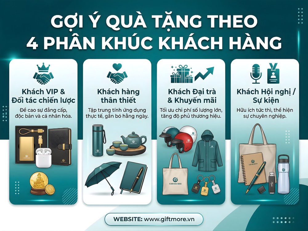 4 phân khúc khách hàng