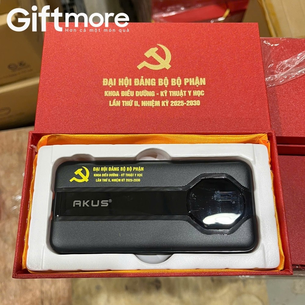 Sạc dự phòng quà tặng in logo