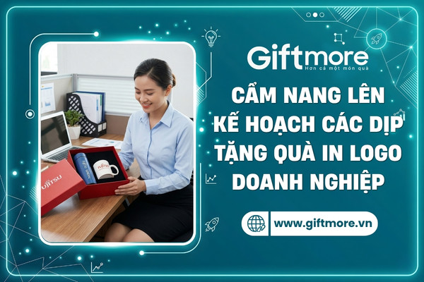 Lên kế hoạch quà tặng in logo doanh nghiệp theo dịp