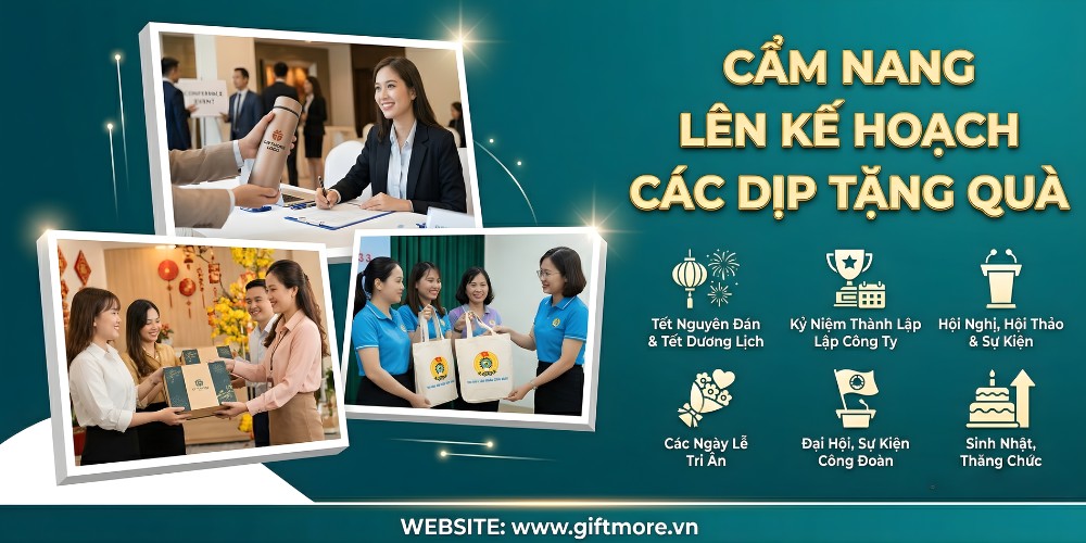 Cẩm nang lên kế hoạch các dịp tặng quà
