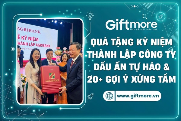 Quà tặng kỷ niệm thành lập công ty