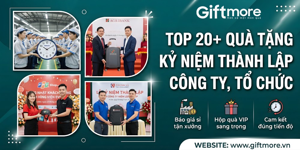 Quà tặng kỷ niệm thành lập công ty