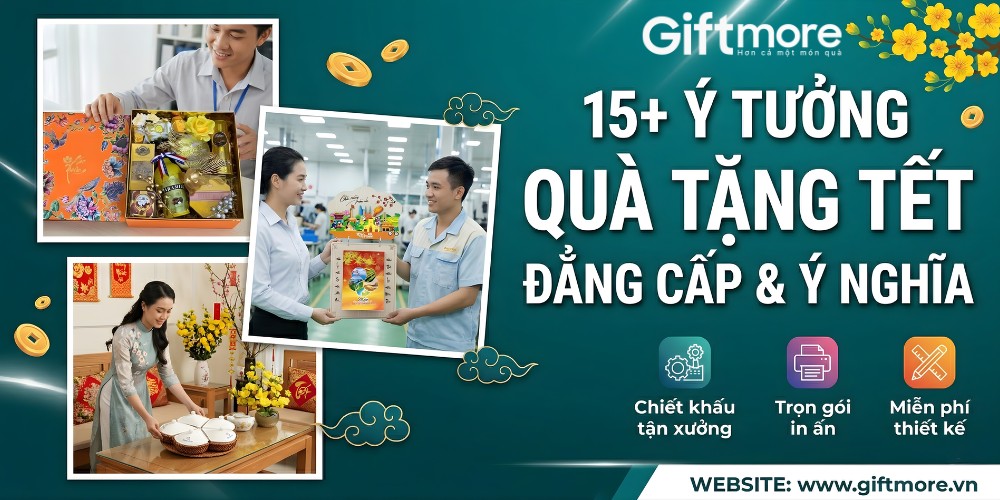 Quà tặng Tết in logo