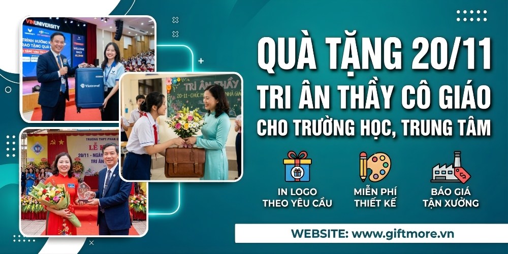 Quà tặng thầy cô ngày 20/11