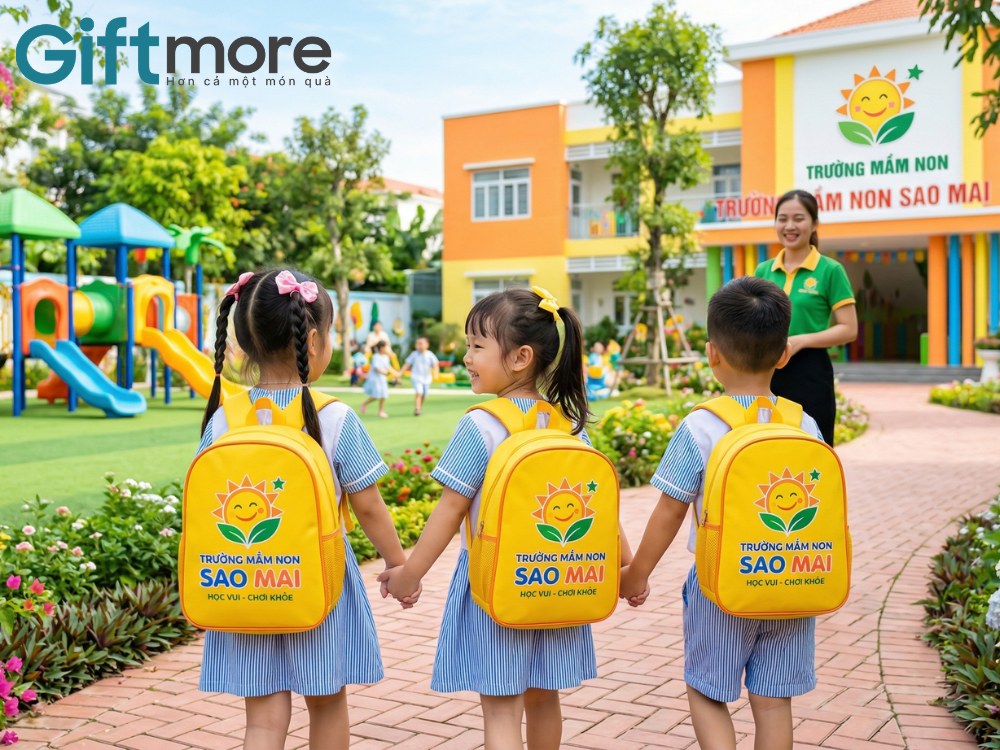 Balo quà tặng in logo