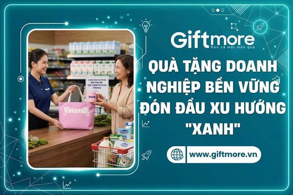 Quà tặng bền vững xu hướng xanh