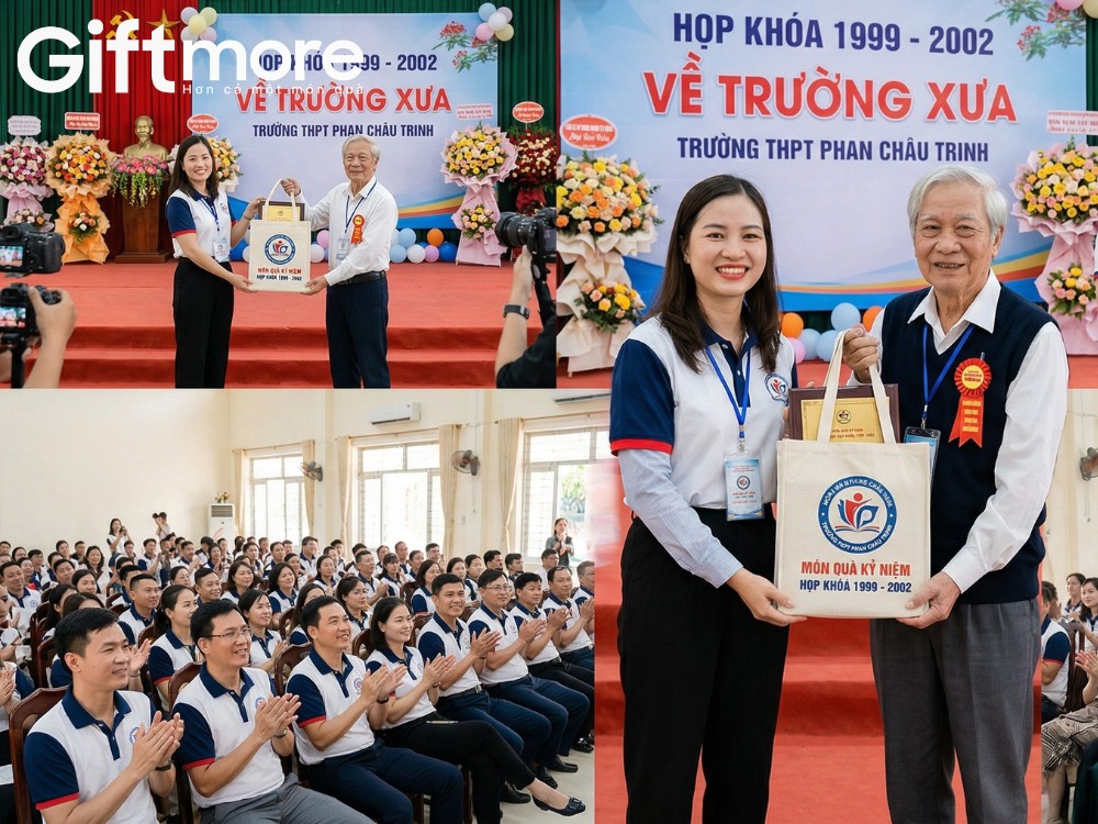 Ý tưởng quà tặng họp lớp, về trường