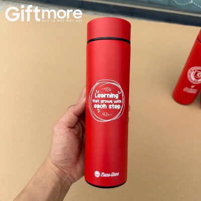 Alternative view of Bình giữ nhiệt quà tặng in logo Rạng Đông 500ml màu đỏ GM-BGN04