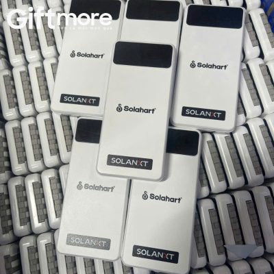 Alternative view of Sạc dự phòng quà tặng in logo thương hiệu SenDem màu trắng 10000mAh GM-SDP06