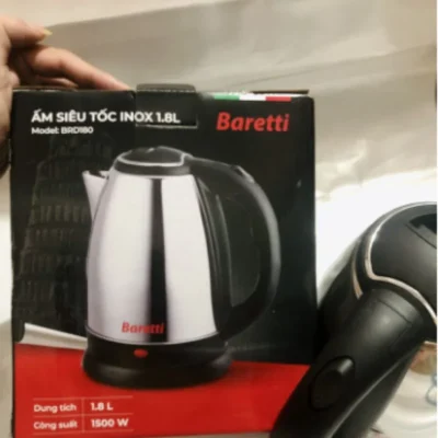 Ảnh hộp Baretti có model BRD180 dung tích 1.8L công suất 1500W
