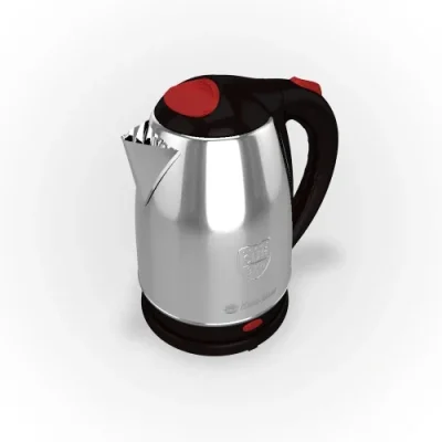 Góc nhìn trên của catalogue RD-AST18ST2 với nắp đen nút đỏ và vòi inox