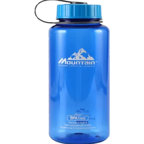 Ảnh tham khảo bình Mountain xanh dương với nắp xanh và vòng nối