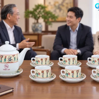 Bộ trà vuông thẳng Vinh Quy Bái Tổ 550ml – hình dung lợi ích sử dụng khác
