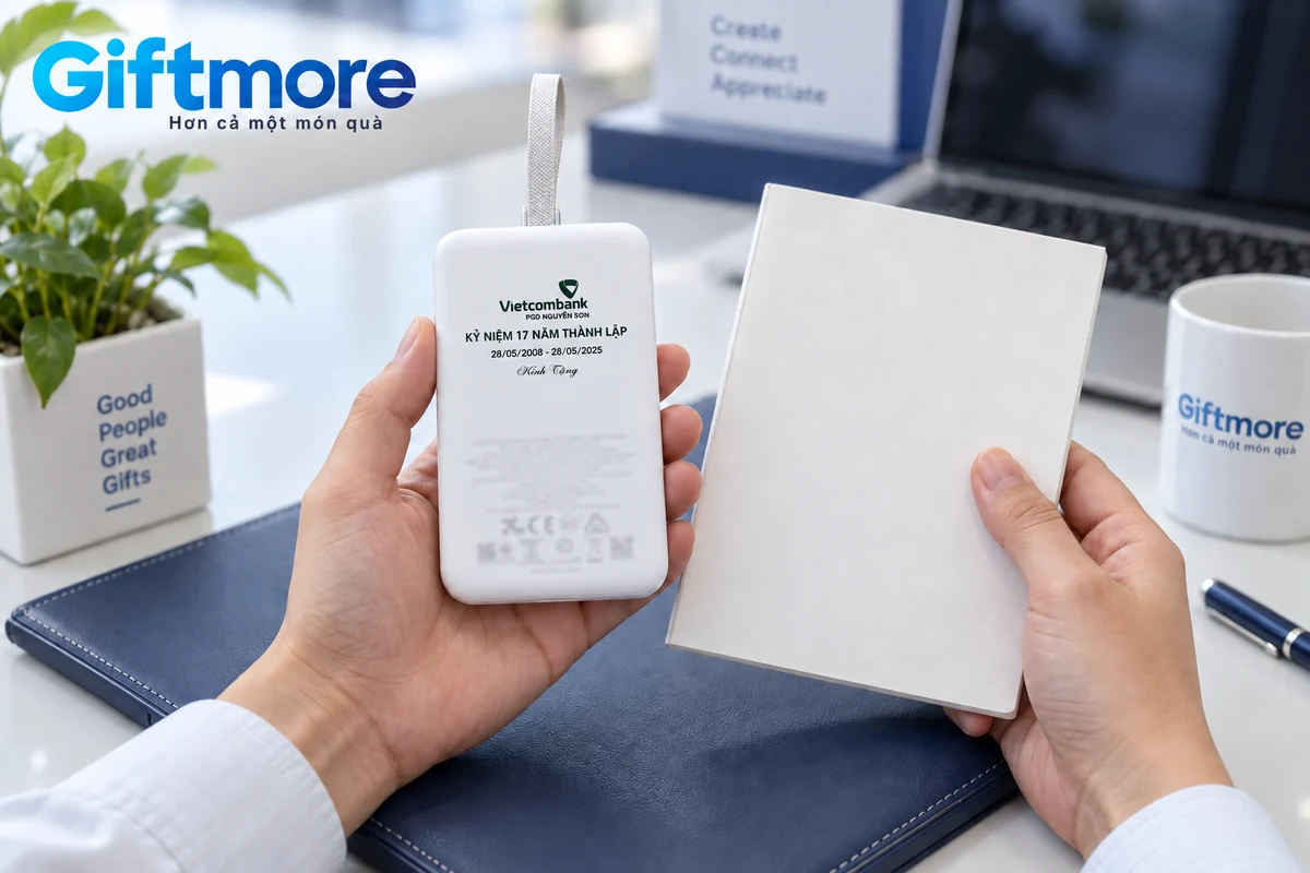 Cảnh dựng đối chiếu vị trí nhãn Anker trắng in Vietcombank với hồ sơ