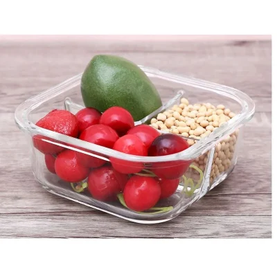 Ảnh gốc hộp Nikko ba ngăn mở nắp chứa trái cây và hạt để minh họa phần chứa