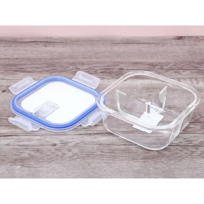 Ảnh gốc hộp Nikko rỗng có một ngăn lớn và hai ngăn nhỏ, nắp viền xanh đặt rời