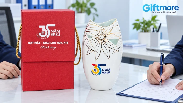 Lọ miệng khoét và hộp 35 năm đúng nguồn trong cảnh kiểm nhận