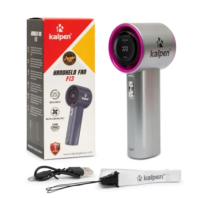 Tư liệu nguồn F13 xám viền hồng bên hộp màu, dây USB và dây đeo Kalpen