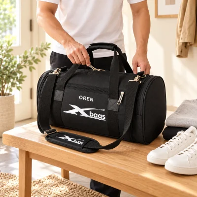 Mô phỏng chuẩn bị túi OREN trên ghế gần cửa